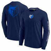 Memphis Grizzlies Elements Strive Long Sleeve T-Shirt - Navy sale