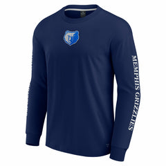 Memphis Grizzlies Elements Strive Long Sleeve T-Shirt - Navy sale