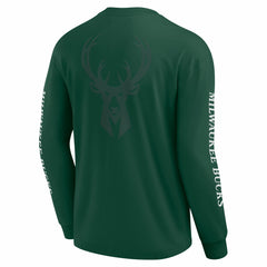 Milwaukee Bucks Elements Strive Long Sleeve T-Shirt - Hunter Green outlet