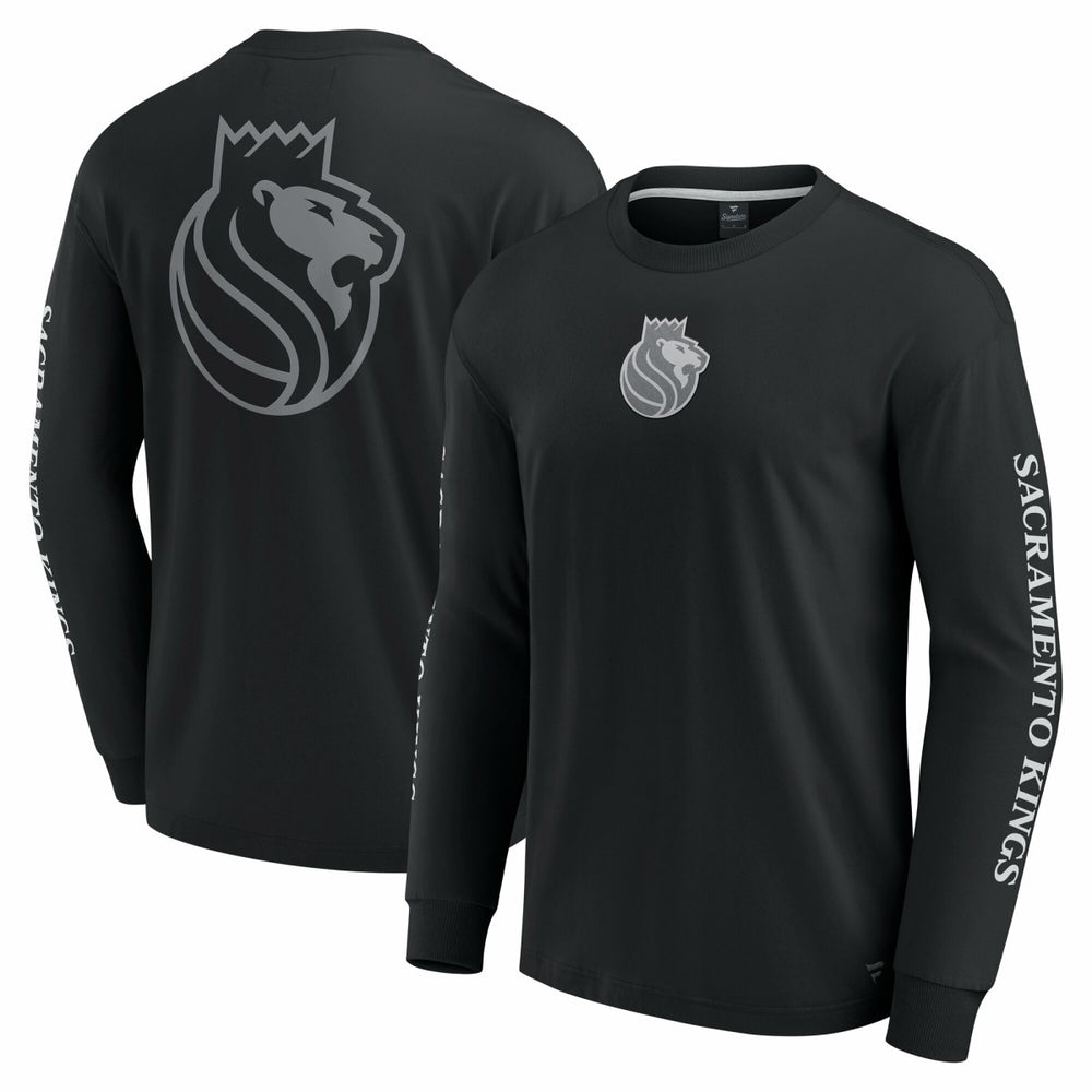 Sacramento Kings Elements Strive Long Sleeve T-Shirt - Black for sale