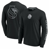 Sacramento Kings Elements Strive Long Sleeve T-Shirt - Black for sale