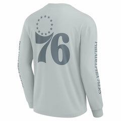 Philadelphia 76ers Elements Strive Long Sleeve T-Shirt - Gray online