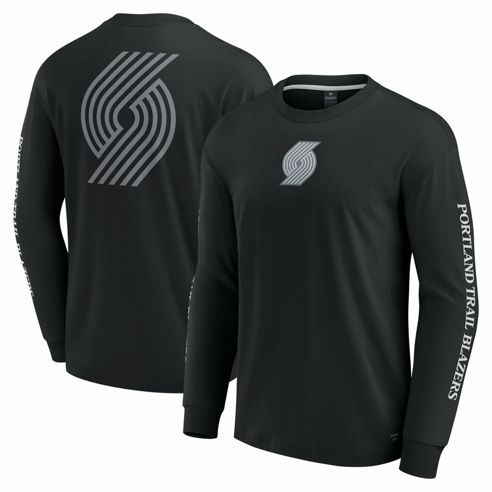 Portland Trail Blazers Elements Strive Long Sleeve T-Shirt - Black online