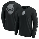 Portland Trail Blazers Elements Strive Long Sleeve T-Shirt - Black online