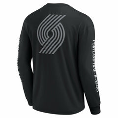 Portland Trail Blazers Elements Strive Long Sleeve T-Shirt - Black online