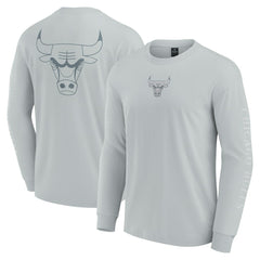 Chicago Bulls Elements Strive Long Sleeve T-Shirt sale - Gray online