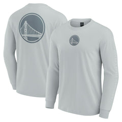 Golden State Warriors Elements Strive Long Sleeve T-Shirt sale - Gray discount