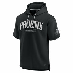 Phoenix Suns Elements Ready Short Sleeve Pullover Hoodie - Black outlet