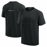 Milwaukee Bucks Flex Tri-Blend T-Shirt - Black discount