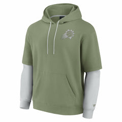 Phoenix Suns Elements Sleek Pullover Hoodie - Olive discount