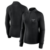 Chicago Bulls Women's Elements Match Raglan Quarter-Zip Top sale - Black shop