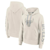 Chicago Bulls Women's Elements Next Pullover Hoodie - Cream for sale