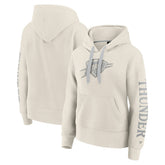 Oklahoma City Thunder Women's Elements Next Pullover Hoodie - Cream outlet