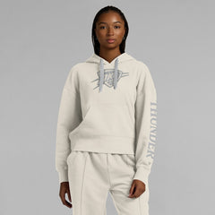 Oklahoma City Thunder Women's Elements Next Pullover Hoodie - Cream outlet