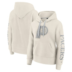 Indiana Pacers Women's Elements Next Pullover Hoodie - Cream outlet