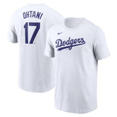 Shohei Ohtani Los Angeles Dodgers 2024 Fuse Name & Number T-Shirt - White