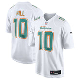 Tyreek Hill Miami Dolphins Fashion Game Jersey - White cheap