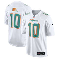 Tyreek Hill Miami Dolphins Fashion Game Jersey - White cheap