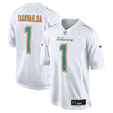 Tua Tagovailoa Miami Dolphins Fashion Game Jersey - White on sale