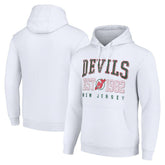 New Jersey Devils Starter Retro Graphic Pullover Hoodie - White Jerseys