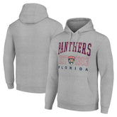 Florida Panthers Starter Graphic Pullover Hoodie - Heather Gray Hoodies