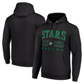 Dallas Stars Starter Graphic Pullover Hoodie - Black Hoodies
