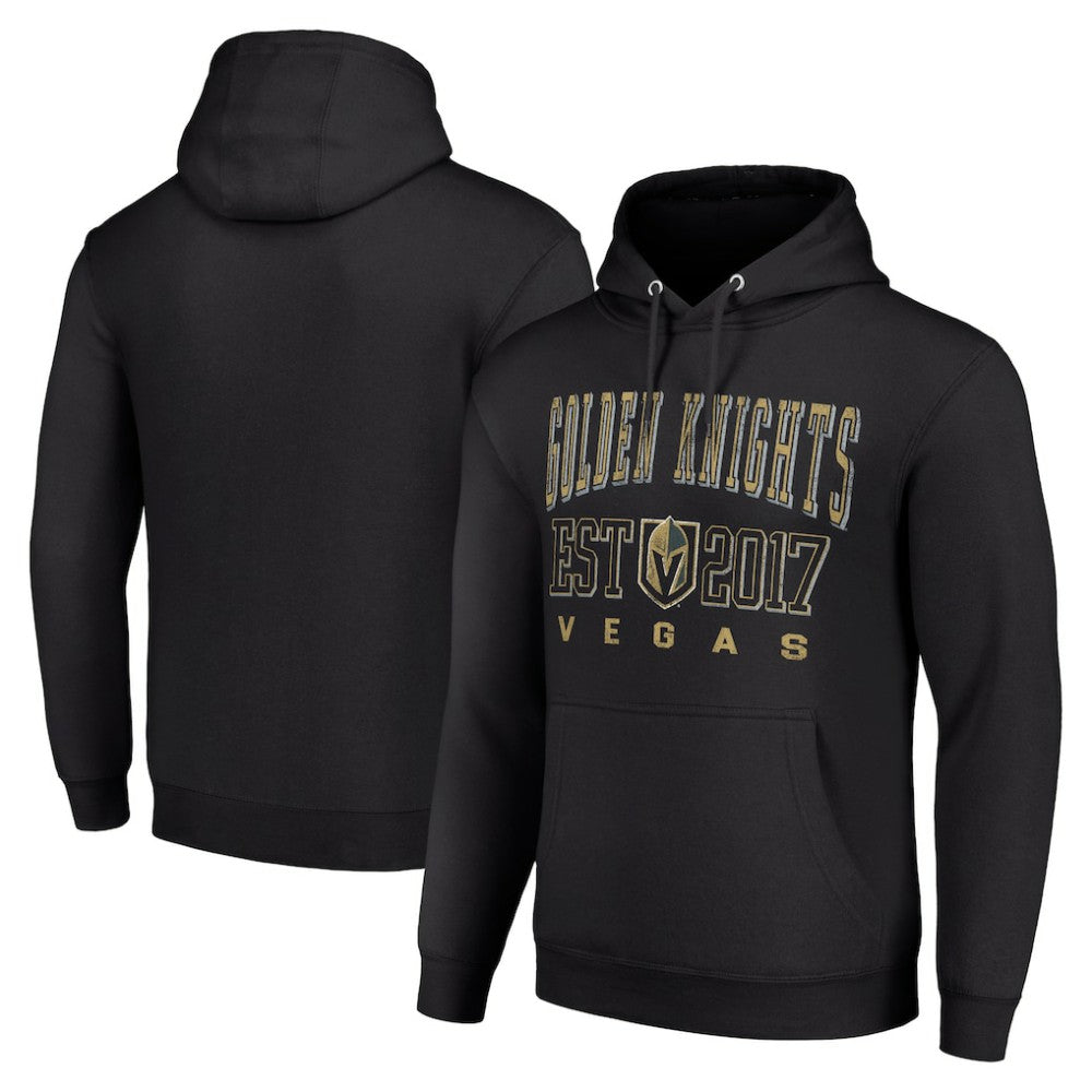 Vegas Golden Knights Starter Graphic Pullover Hoodie - Black Hoodies
