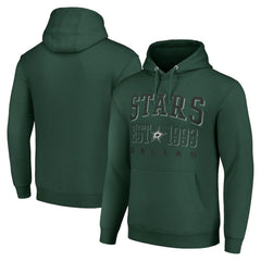 Dallas Stars Starter Graphic Pullover Hoodie - Green Hoodies