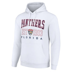 Florida Panthers Starter Graphic Pullover Hoodie - White Hoodies