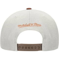 San Diego Padres Knock Out Panel Snapback Hat Gray/Brown
