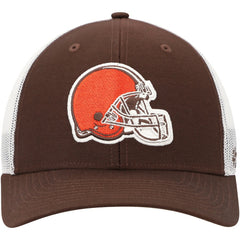 Cleveland Browns '47 Trucker Snapback Hat - Brown/White discount