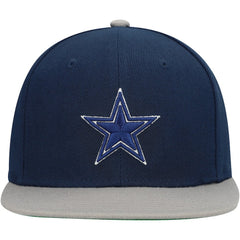 Dallas Cowboys Youth Two-Tone Snapback Hat - Navy/Silver discount