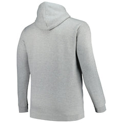 Charlotte Hornets Hardwood Classics Big & Tall Pullover Hoodie - Heather Gray discount