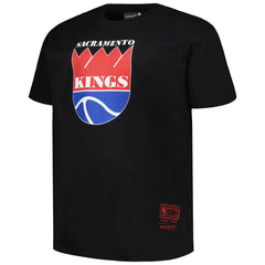 Sacramento Kings Big & Tall Hardwood Classics Vintage Logo T-Shirt - Black outlet