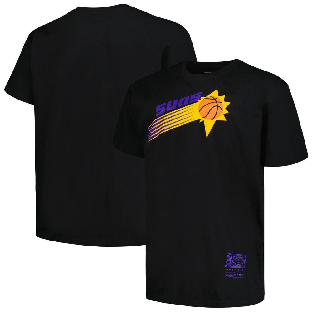 Phoenix Suns Big & Tall Hardwood Classics Vintage Logo T-Shirt - Black discount