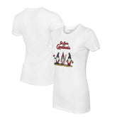 St. Louis Cardinals Tiny Turnip Women's Gnomes T-Shirt White