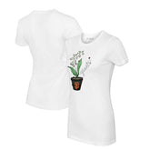 San Francisco Giants Tiny Turnip Women's Lilies & Ladybugs T-Shirt White