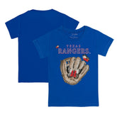 Texas Rangers Tiny Turnip Youth Butterfly Glove T-Shirt Royal