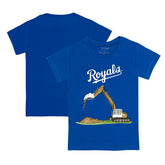 Kansas City Royals Tiny Turnip Youth Excavator T-Shirt Royal
