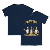 Milwaukee Brewers Tiny Turnip Youth Gnomes T-Shirt Navy