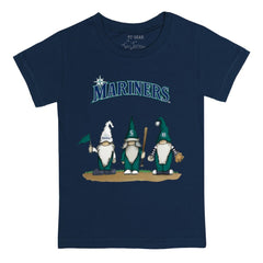 Seattle Mariners Tiny Turnip Youth Gnomes T-Shirt Navy