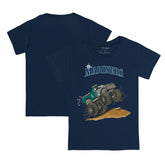Seattle Mariners Tiny Turnip Youth Monster Truck T-Shirt Navy