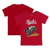 Cincinnati Reds Tiny Turnip Youth Monster Truck T-Shirt Red