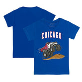 Chicago Cubs Tiny Turnip Youth Monster Truck T-Shirt Royal