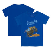 Kansas City Royals Tiny Turnip Youth Monster Truck T-Shirt Royal