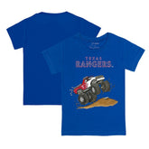 Texas Rangers Tiny Turnip Youth Monster Truck T-Shirt Royal