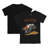 San Francisco Giants Tiny Turnip Youth Monster Truck T-Shirt Black
