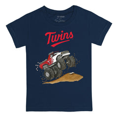 Minnesota Twins Tiny Turnip Youth Monster Truck T-Shirt Navy