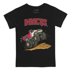 Arizona Diamondbacks Tiny Turnip Youth Monster Truck T-Shirt Black