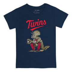Minnesota Twins Tiny Turnip Youth Triceratops T-Shirt Navy